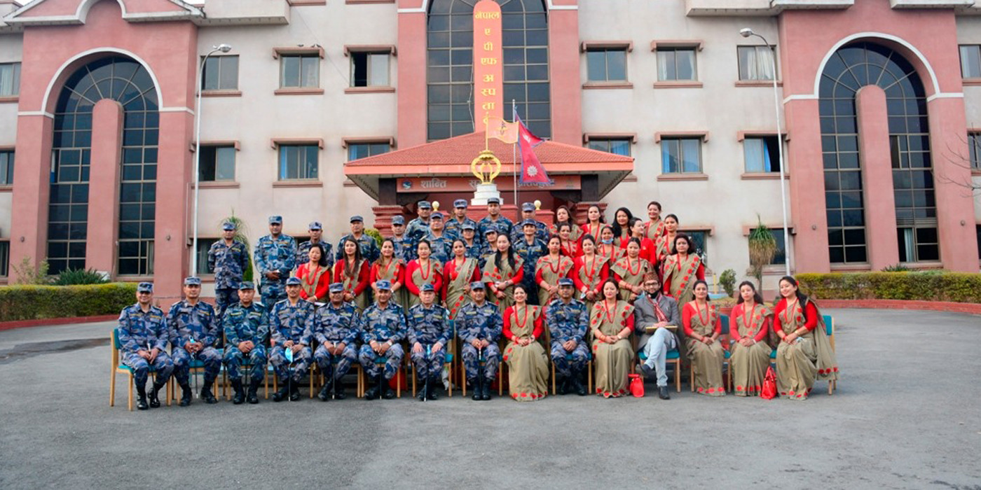 सशस्त्र प्रहरी परिवार महिला संघकी अध्यक्ष सरिता कणेल खनालद्वारा क्यान्सर स्क्रिनिङ्ग क्लिनिक सेवा उद्घाटन